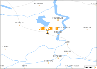 map of Dorozhino