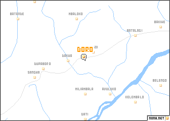 map of Doro