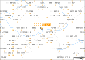 map of Dörrwiese