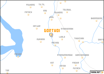 map of Dortwoi