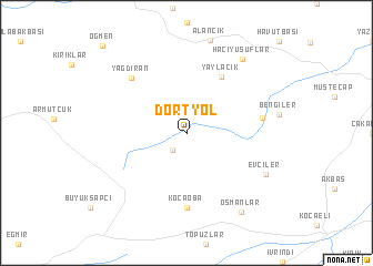 map of Dörtyol