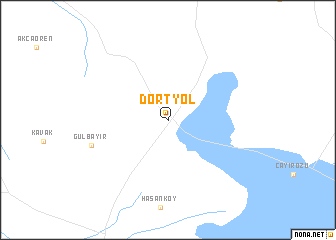 map of Dörtyol