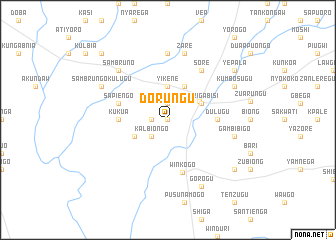 map of Dorungu