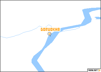 map of Doruokha