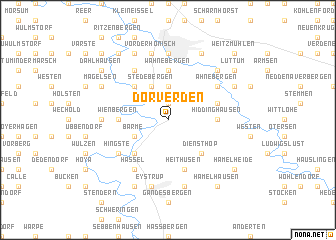 map of Dörverden