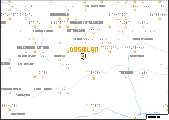 map of Do Sālān