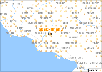 map of Dos Chameau