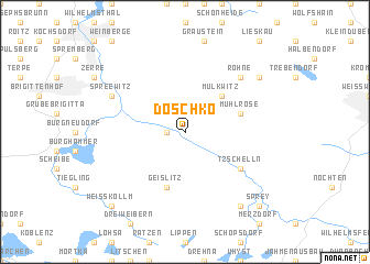 map of Döschko