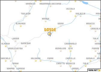 map of Dosdè