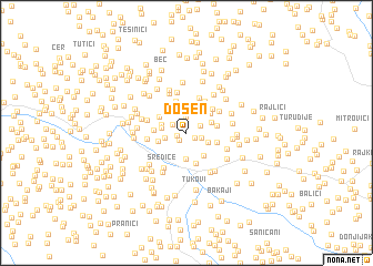 map of Došen