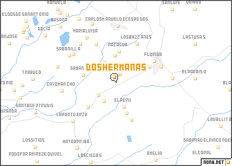 map of Dos Hermanas