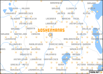 map of Dos Hermanas
