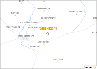 map of Doshkopi