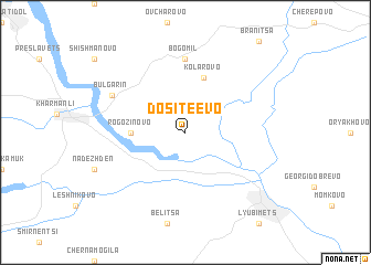map of Dositeevo