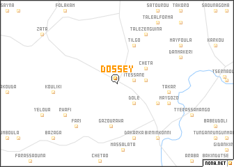 map of Dossey