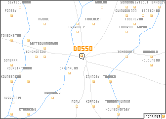 map of Dosso