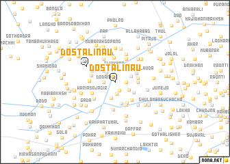 map of Dost Ali Nau