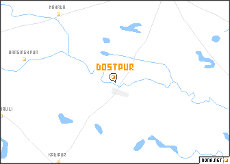 map of Dostpur