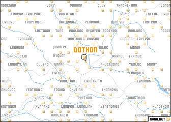 map of Ðô Thôn