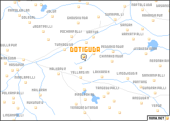 map of Dotiguda