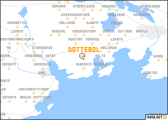 map of Dottebol