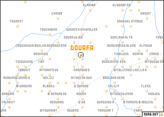 map of Douafa