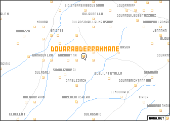 map of Douar Abd er Rahmane