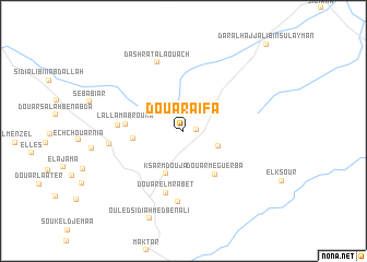 map of Douar Aïfa