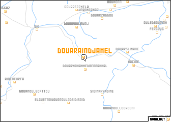 map of Douar ʼAïn Djamêl