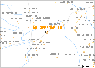 map of Douar Ben Della