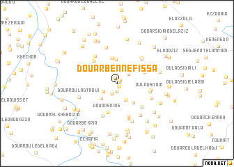 map of Douar Ben Nefissa