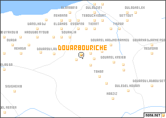 map of Douar Bouriche