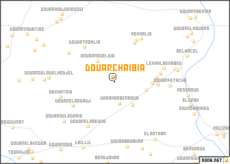 map of Douar Chaïbïa