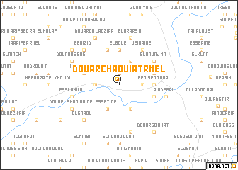 map of Douar Chaouiat Rmel