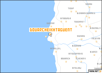 map of Douar Cheïkh Taguent