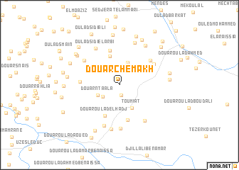 map of Douar Chemakh