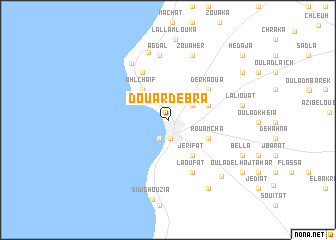 map of Douar Debra