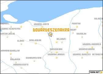 map of Douar des Zenakra