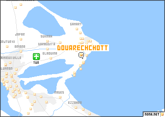 map of Douar ech Chott