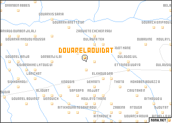 map of Douar el Aouidat