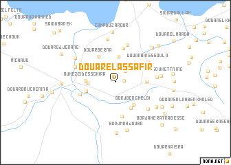 map of Douar el Assafir