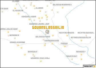 map of Douar el Assaïlia