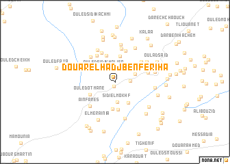 map of Douar el Hadj Ben Feriha