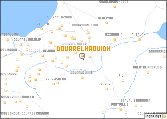 map of Douar el Haouidh