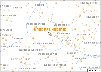 map of Douar el Hnaïnia