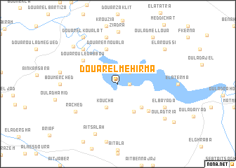 map of Douar el Mehirma