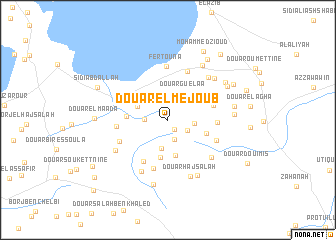 map of Douar el Mejoub