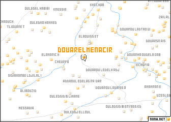 map of Douar el Menacir