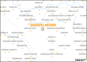 map of Douar el Merani