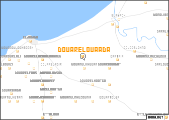 map of Douar el Ouaâda